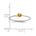 thumbnail image 2 of Finest GoldXMR15-1W-7 14K White Gold Polished 1-Stone Mothers Ring Mounting - Size 7, 2 of 5