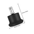 thumbnail image 2 of SHOWERORO 15pcs High Profile Stool Glides Rubber Black Floor Protection, 2 of 8