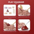 thumbnail image 4 of Piano Potato 5-in-1 Earth Treasure Dig Kit for Kids, STEM Geology Science Toy with Real Crystals & Gems, Complete Excavation Set with Tools for Boys & Girls Ages 6-12, 4 of 7