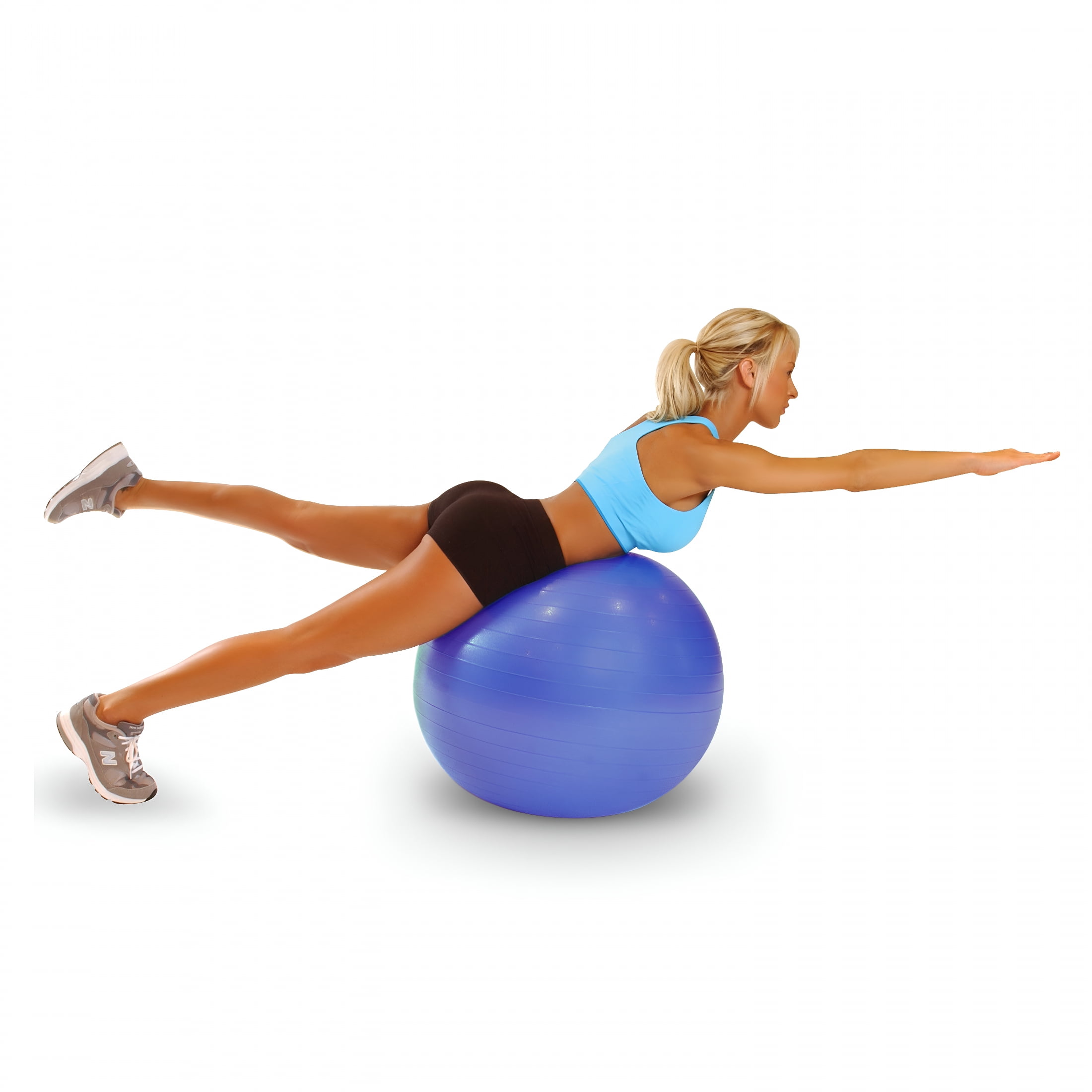 BESTSKY Anti-Burst Stability&Pregnancy Ball,Exercise Balls Physical Therapy,Yoga Ball for Pregnancy,Pilates Ball Small 65Cm,Purple