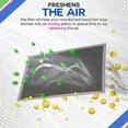 thumbnail image 4 of Broan Range Hood Charcoal Filter for 10.81' x 13.31' BPSF30 99010308 - Carbon Ductless Exhaust Hood Filter - Freshens Kitchen Air Over Oven (2-Pack), 4 of 6