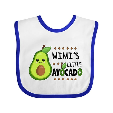 

Inktastic Mimi s Little Avocado with Cute Baby Avocado Gift Baby Boy or Baby Girl Bib