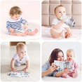 thumbnail image 4 of Cute Elephant Baby Cloth Book - Soft 3D Animal Tail with Sound, Sensory Fun Educational Interactive Toy - Perfect Gift for Baby, 4 of 6