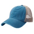 thumbnail image 2 of YAOBAMM Chapeau anti-UV Unisexe Chapeau de Baseball Maille Creuse Respirant Réglable Léger Protection UV Extérieur Décoratif, 2 of 7
