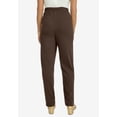 thumbnail image 3 of Jessica London Women's Plus Size Petite Soft Ease Straight Leg Pant, 3 of 6