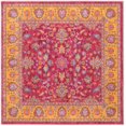 thumbnail image 2 of Rugs.com Medina Collection Rug – 5 Ft Square Berry Pink Medium Rug Perfect For Living Rooms, Kitchens, Entryways, 2 of 7