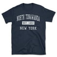 thumbnail image 1 of North Tonawanda New York Classic Established Men's Cotton T-Shirt, 1 of 1