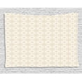 thumbnail image 1 of Traditional Tapestry, Foliage Pattern with Rich Curlicues Classical Byzantine Tile Design, Wall Hanging for Bedroom Living Room Dorm Decor, 80W X 60L Inches, Cream and Pale Brown, by Ambesonne, 1 of 2