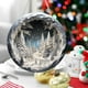 thumbnail image 5 of Adorno navideño redondo de acrílico | Letrero colgante navideño de reno | Decoración festiva para el hogar, la oficina o fiestas | Colgante circular de 20 cm para árbol o repisa de la chimenea, 5 of 6