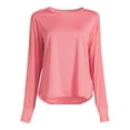 thumbnail image 2 of Avia Women's Performance Long Sleeves T-Shirt with Thumb-Hole Cuffs, 2 of 5