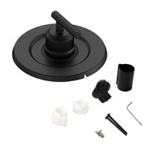 JIAHAOO T2901 Shower Trim Kit Matte Black for Moen Valves 2510 Series Modern Elegant Bathroom Upgrade