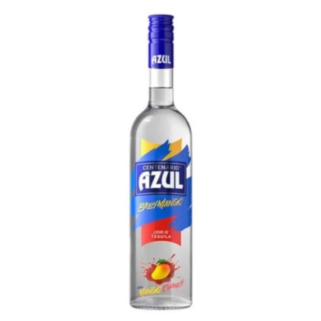 Licor de Tequila Centenario Azul Baby Mango 700 ml Paquete de 3