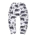 thumbnail image 1 of GYRATEDREAM Toddler Baby Boys Girls Cartoon Print Cotton Pants Elastic Sweatpants 18-24 Months, 1 of 4