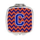 Carolines Treasures CJ1044-CSCM Lettre C Miroir Compact Orange & Bleu&44; 3 x 0,3 x 2,75 Po. – image 1 sur 1