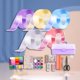 thumbnail image 1 of Blow Bubbles Cinta de doble cara Juguete sensorial educativo multipropósito Cinta adhesiva fuerte para niños Adultos Manualidades de Cubo de almacenamiento de 5 piezas BLESIY Cintas de doble cara, 1 of 8