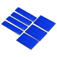 thumbnail image 1 of Unique Bargains Reflective Patch 1'x4' 2'x3', 7 Pcs Safety Appliques, Blue, 1 of 6
