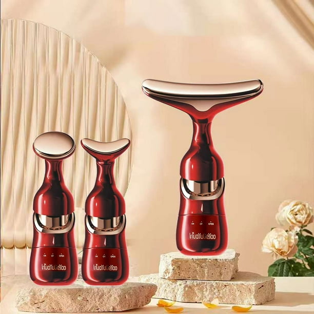 New Double Chin Removal & Neck Lifting Massager Set - Facial, Eye