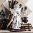 thumbnail image 3 of Figuras en miniatura de yeso de ángel Vintage Baoblaze decoración de Oficina estudio 155x115x315mm, 3 of 8