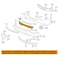thumbnail image 3 of For 07-12 Acadia Front Lower Bumper Reinforcement Crossmember Rail Support Bar, 3 of 5