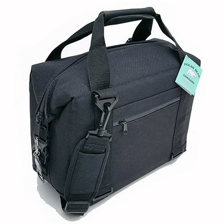 - Polar Bear Coolers 12 Pack Soft Cooler Black