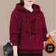 thumbnail image 4 of Sudadera con capucha de primavera y otoño para mujer, sudaderas con capucha estampadas de moda de talla grande, jerséis para mujer, sudadera holgada, abrigo, tops de polar, 4 of 4