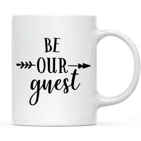 

11oz. Rustic Farmhouse Coffee Mug Gift Be Our Guest 1-Pack Birthday Christmas Gift Ideas