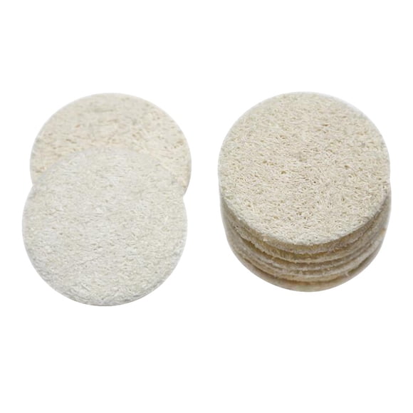20 piezas de limpieza de esponja de lecho descarga de maquillaje pieza pieza de limpieza de esponja para el cuerpo de baño cara