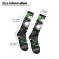 thumbnail image 2 of Daiia Sports Socks Rock Guitar Guinea Pig Printed Novelty Crew Socks for Men Women Knee High Socks Cotton Socks Soft & Breathable Support Unisex Socks, 2 of 9