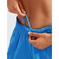 thumbnail image 4 of Shorts CRZ YOGA para correr con bolsillo de malla y tiro de 6 cm azul talla S, 4 of 4