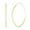 Gold, variant on JewelStop 14K White Gold Small Polished Finish Marquise Fashion Hoop Earrings with Slide Clasp