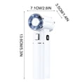 thumbnail image 3 of weibbin Violent Turbine Handheld Small Fan 130000 RPM High-Speed USB Charging Long Battery Outdoor Portable, 3 of 6