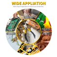 thumbnail image 4 of BOOSDEN 5" Wire Cutters, 5 Pack, Precision Cutting Pliers, Ultra Sharp Wire Snips Wire Clippers, Spring Loaded Flush Cutter, Diagonal Cutti, 4 of 8