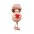thumbnail image 2 of Muñecas Navidad Amor Rojo Ángel Muñeca Colgante Árbol De Navidad Decoración Colgante Colgante Para Puerta O Pared seitruly HA041688-03, 2 of 6