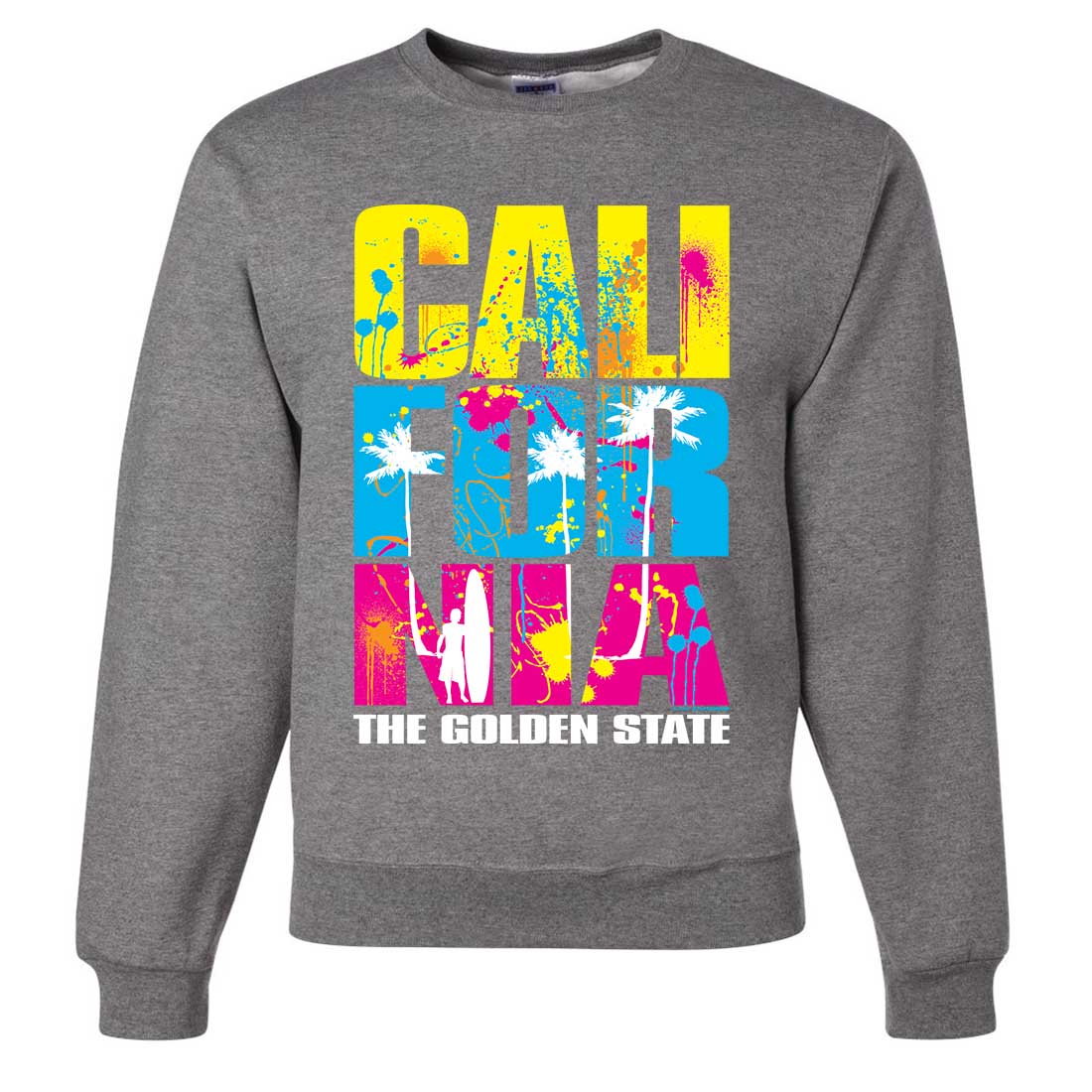 pastel crewneck sweatshirt
