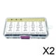 thumbnail image 1 of Kit Surtido De Transistores 2x300x Semiconductor To-92 Triodo 2N2222 A42 A44, 1 of 8