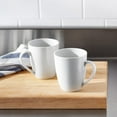 thumbnail image 5 of Basics Porcelain, 12 oz Coffee Mug Set, 12 Count, White (Previously AmazonCommercial brand), 5 of 5