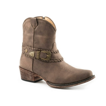 

Roper Western Boots Womens Nelly 7 10 B Brown 09-021-1567-2188 BR