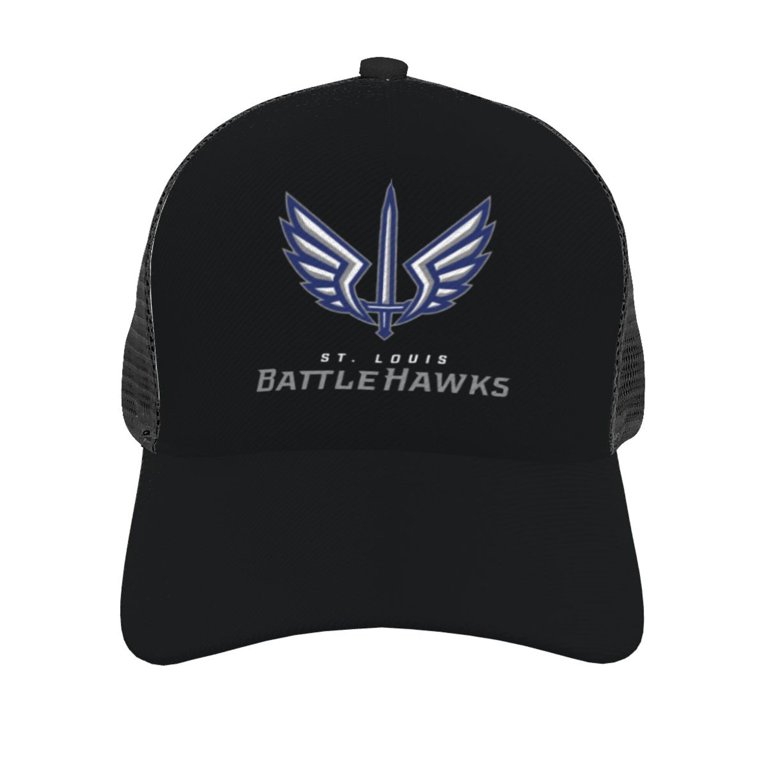 Mryumi St. Louis Battlehawks Bucket Hat Black One Size Adjustable Snapback Hat, Women's