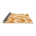 thumbnail image 2 of Ahgly Company Indoor Rectangle Abstract Orange Modern Area Rugs, 7' x 9', 2 of 4