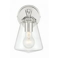 thumbnail image 6 of Crystorama Voss 1 Light Polished Nickel Sconce - 5.75"W x 9.75"H x 6.5"D, 6 of 9