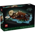 thumbnail image 2 of LEGO Ideas Floating Sea Otters Building Sets for Adults - Room or Office Decor for Women & Men, Ages 18+ - Gift Ideas for Birthday - 21366, 2 of 8