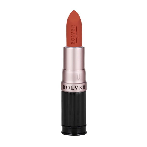 Bolver Waterproof Matte Lipstick. Nourishing Long Lasting Highly Pigmented Lipstick with Intense Hydration Shade No 129