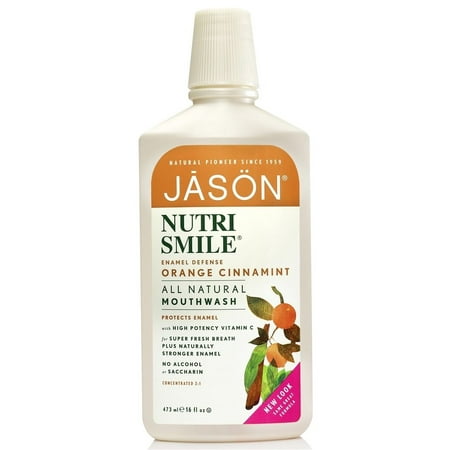 Jason Mouthwash, Enamel Defense, Orange Cinnamint