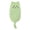 Green, variant on mdesiwst Crinkle Sound Cat Toy Cute Cat Shape Kitten Kicker Toy Interactive Plush Cat Kicker Toy Relieves Boredom for Indoor Cats Entertainment Promotes Kitty Exercise