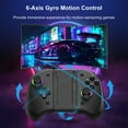 thumbnail image 6 of JoyPad Controller Joystick Gamepad 6 Axis Gyro Wireless PRO Control with Wake Up Function for Nintendo Switch-Black, 6 of 11