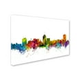 thumbnail image 2 of Trademark Fine Art "Fresno California Skyline" Canvas Art by Michael Tompsett, 2 of 3