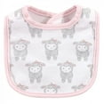 thumbnail image 2 of Hudson Baby Infant Girl Cotton Bib and Sock Set 5pk, Little Lamb, One Size, 2 of 6
