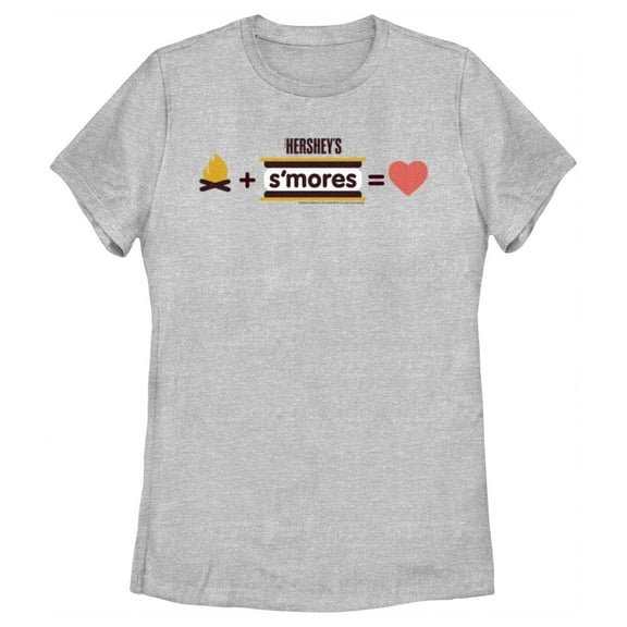 Women's HERSHEY'S S'mores Equation Graphic Tee Athletic Heather X Large