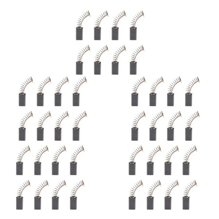 

40 Pcs 5 X 8 X 14mm Carbon Brush Replacement for Electric Angle Grinder