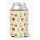 thumbnail image 1 of "Treasures Cupcakes on Yellow Decorative Can Hugger, Multicolor" Caroline's Treasures BB7295CC, 1 of 1
